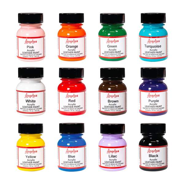 Angelus Acrylic Leather Paint - Best Sellers Kit-SOLE