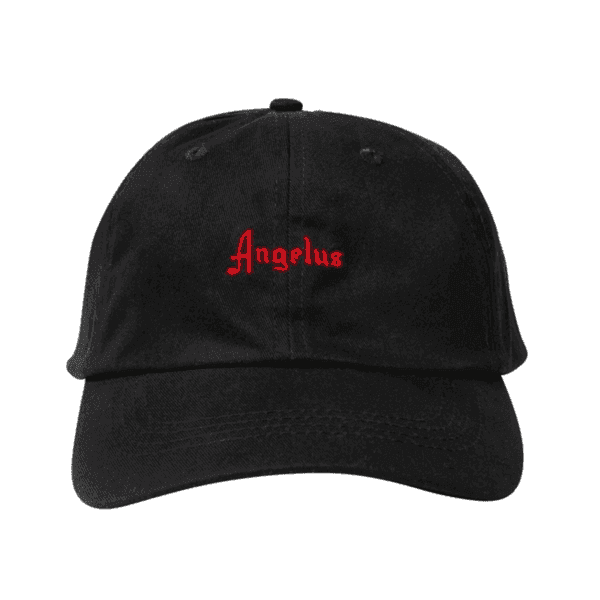Angelus Dad Hat - Black-SOLE