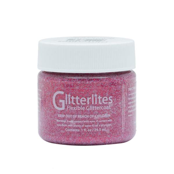 Angelus Glitterlites Ruby Red Paint-SOLE
