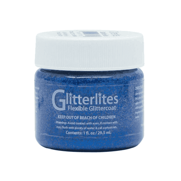 Angelus Glitterlites Starlite Blue Paint-SOLE