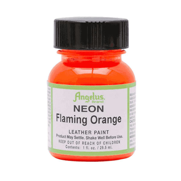 Angelus Neon Flaming Orange Paint-SOLE