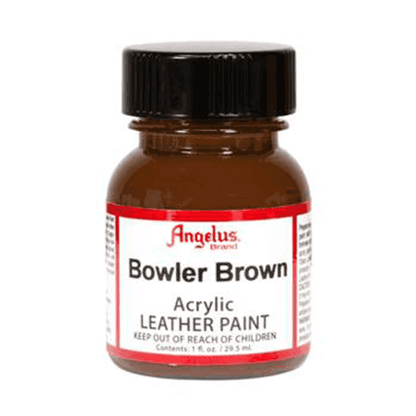 Angelus Bowler Brown Paint-SOLE