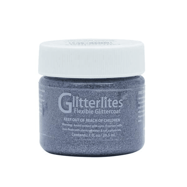 Angelus Glitterlites Gun Metal Paint-SOLE
