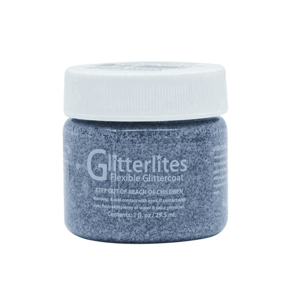 Angelus Glitterlites Tuxedo Black Paint-SOLE