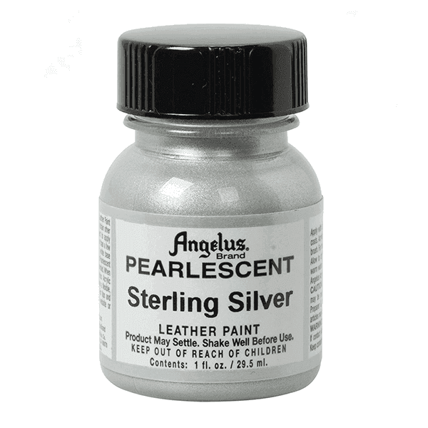 Angelus Pearlescent Sterling Silver Paint-SOLE