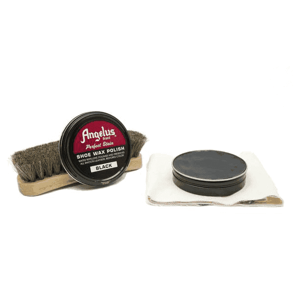 Angelus Black Shoe Polish Wax-SOLE