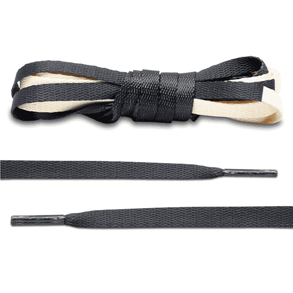 Lace Lab Black/Cream Jordan 1 Union Replacement Laces-SOLE