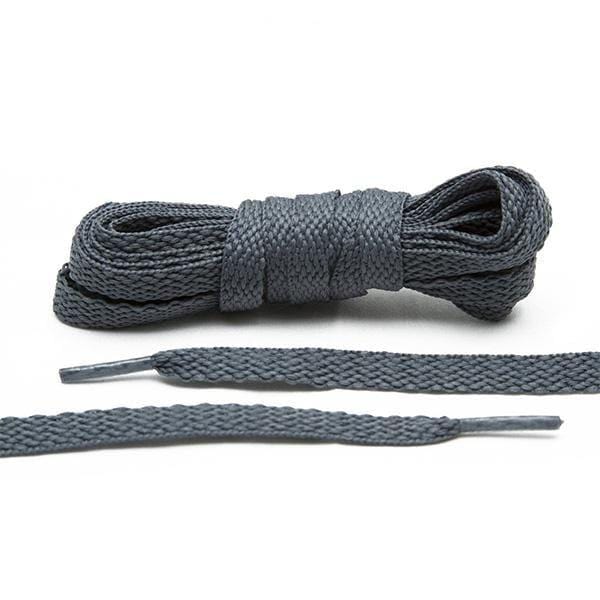 Lace Lab Flat Shoe Laces - Dark Grey-SOLE
