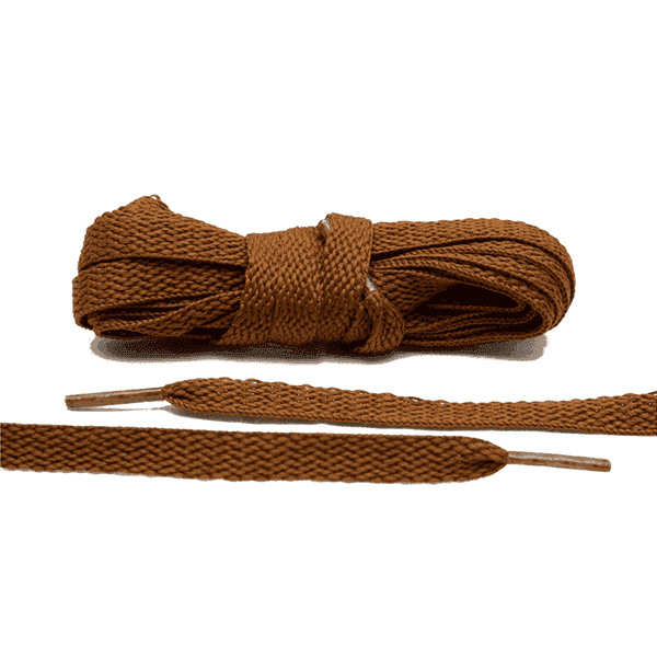 Lace Lab Brown Flat Laces-SOLE