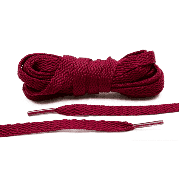 Lace Lab Maroon Flat Laces-SOLE