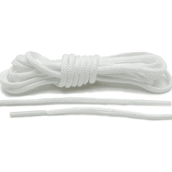 Lace Lab White Roshe-Style Round Laces-SOLE