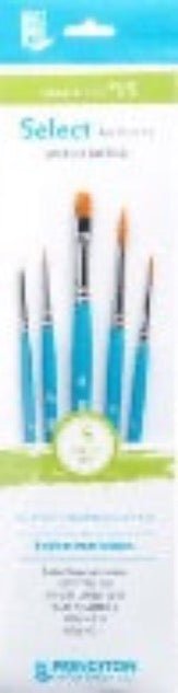 Princeton - Brush Set Flat Shader 6, Round 1, Round 4, Short Liner 10/0, Spotter 5/0-SOLE