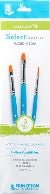 Princeton - Brush Set With Filbert 4, Flat Shader 6, Round 2-SOLE