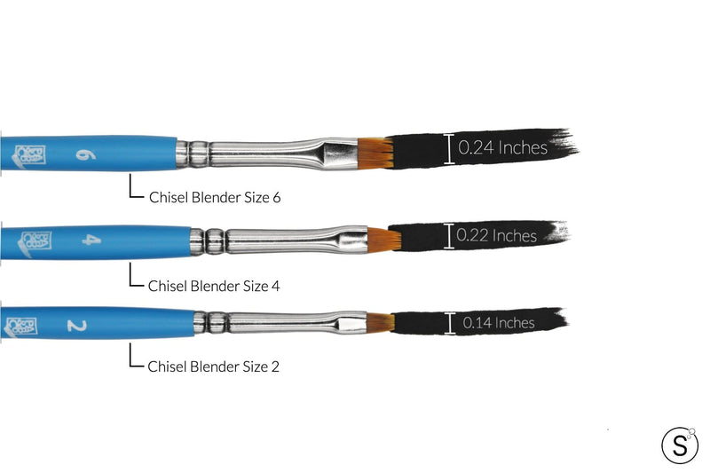 Princeton Brushes Chisel Blender Brush-SOLE