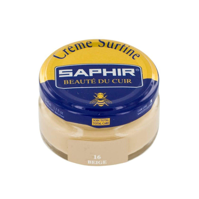 Saphir Crème Surfine Beige Shoe Cream-SOLE