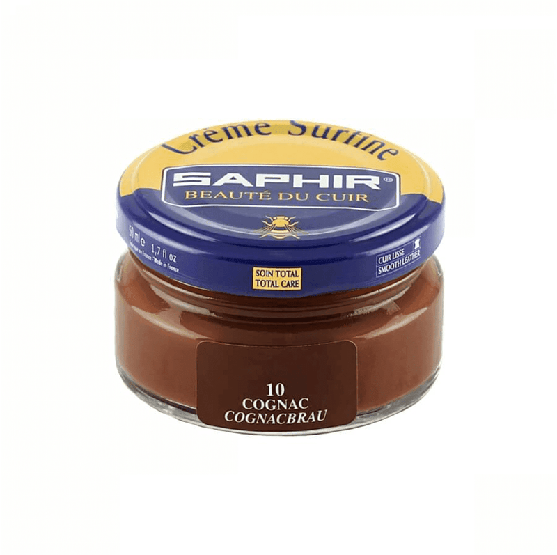 Saphir Crème Surfine Cognac Shoe Cream-SOLE