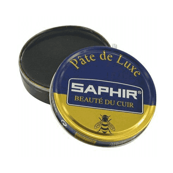 Saphir Pâte de Luxe Wax Black Shoe Polish-SOLE