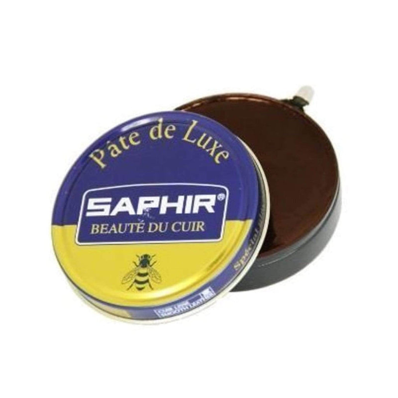 Saphir Pâte de Luxe Wax Medium Brown Shoe Polish-SOLE