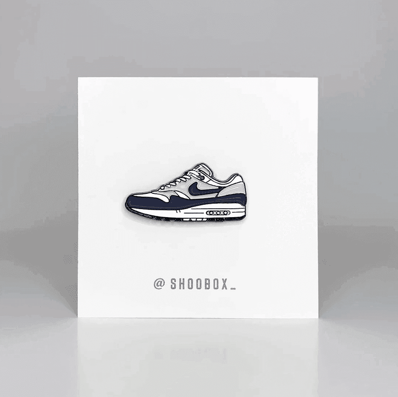 Shoobox Air Max 1 Obsidian Pin-SOLE