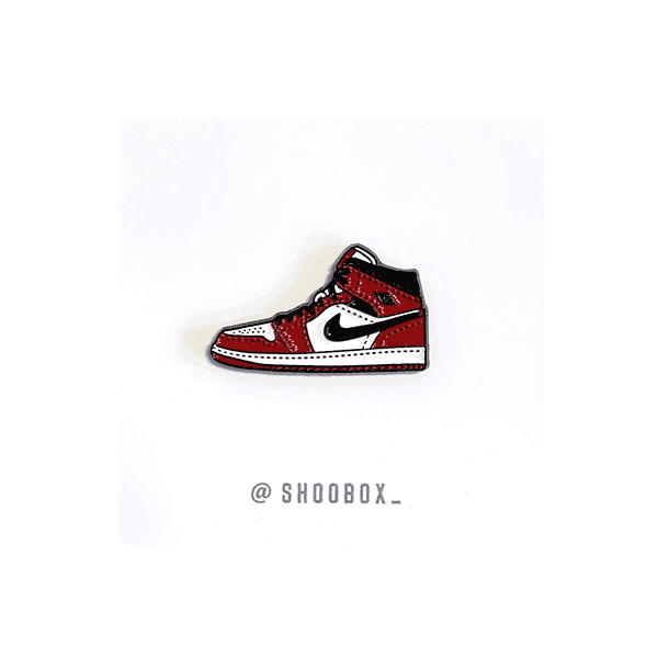Shoobox Jordan 1 Chicago Pin-SOLE