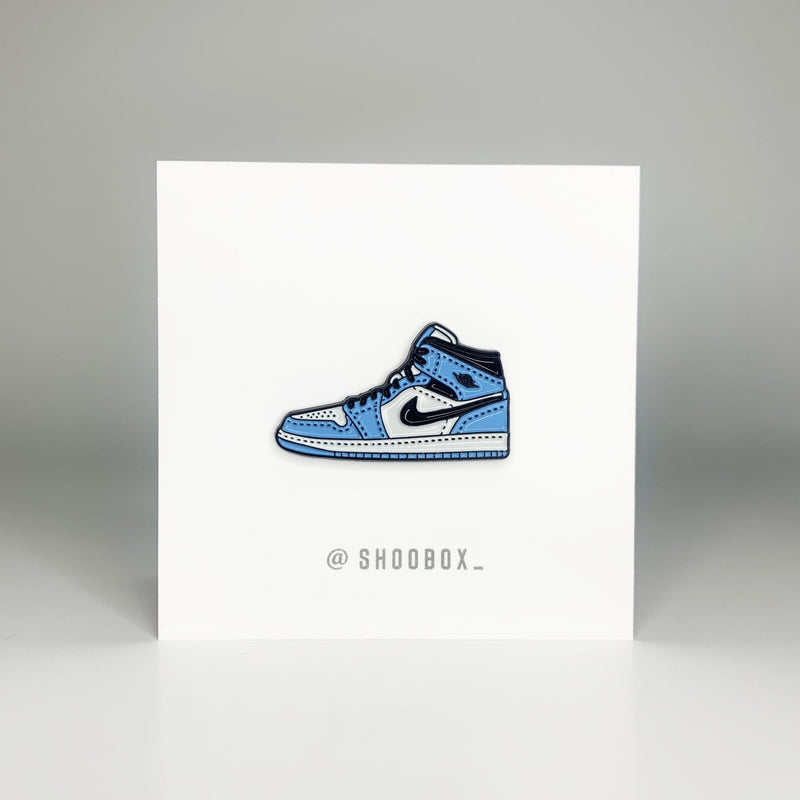 Shoobox Jordan 1 University Blue Pin-SOLE