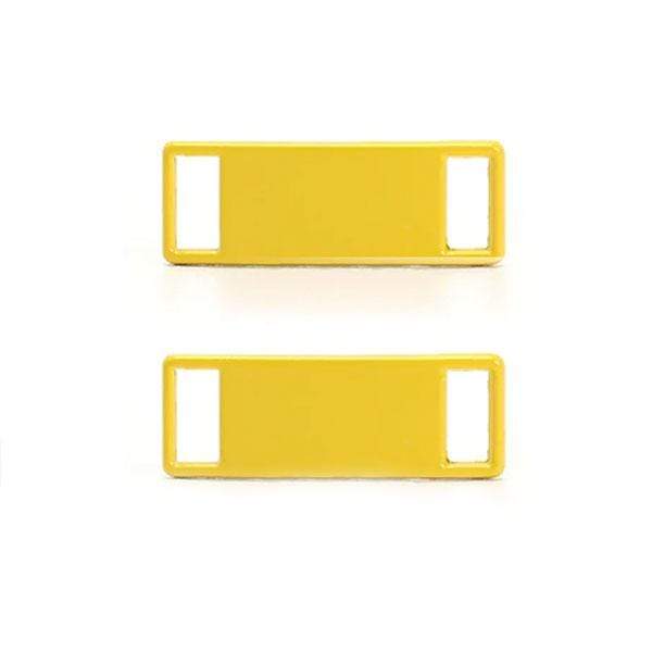 Sole Air Force 1 Style Metal Shoelace Dubraes - Yellow-SOLE